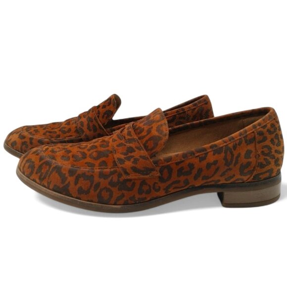 Clarks Women's Size 9.5 Trish Rose Leopard Print Loafer - Picture 8 of 16